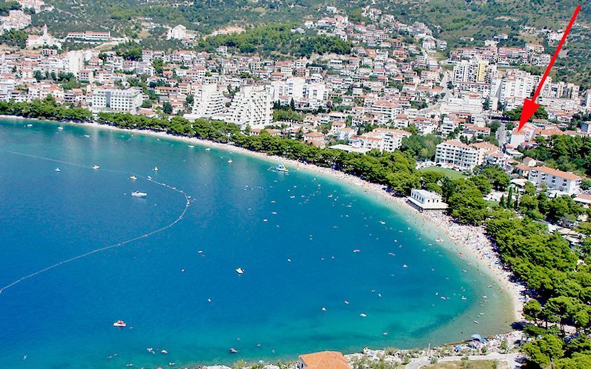 Central Beach Apartment Makarska Chambre photo